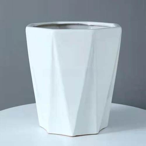 盆 陶盆大陶瓷CPS色大号特大花号带托盘多肉欧式白散约尾葵清