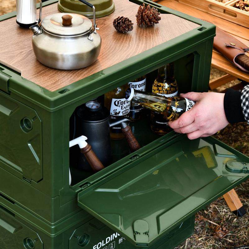 五置开门户外折收叠纳箱家用多功能折叠箱侧开门木盖物箱储WKMSNX,户外/登山/野营/旅行用品,多功能组合工具,淘宝优惠券,粉丝福利购,淘宝优惠卷