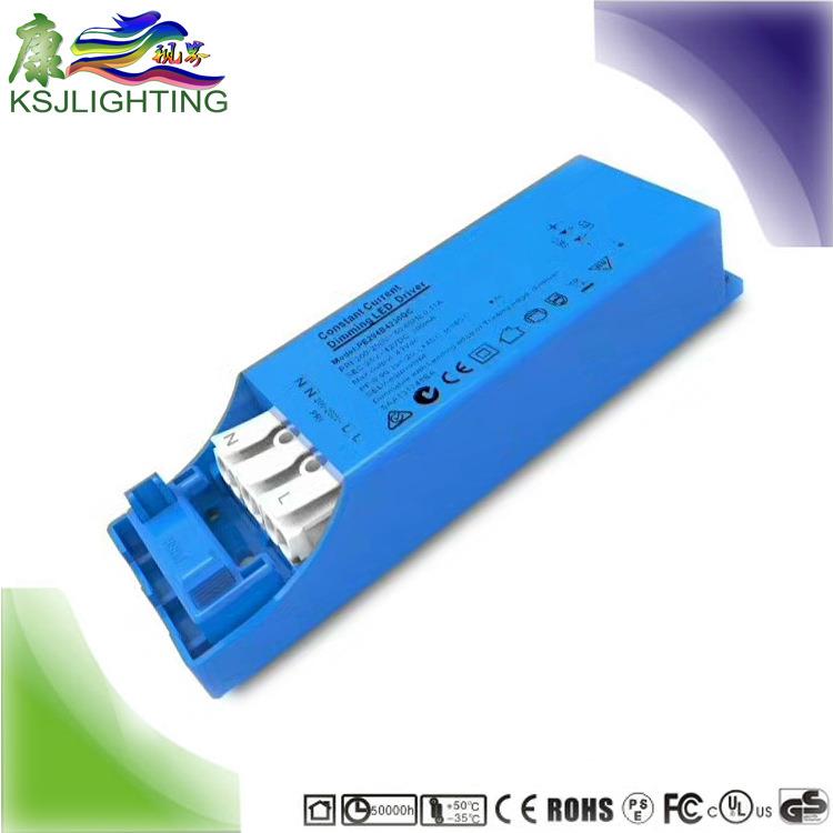 CE TUV SAA认证 高PF 无频闪18W 9-12串600MA LED轨道灯 调光电源