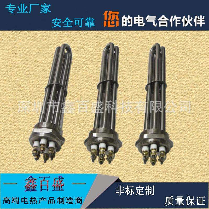 水箱锅炉加热棒 大功率太阳能 导热油电加热管 DN40 DN50发热管