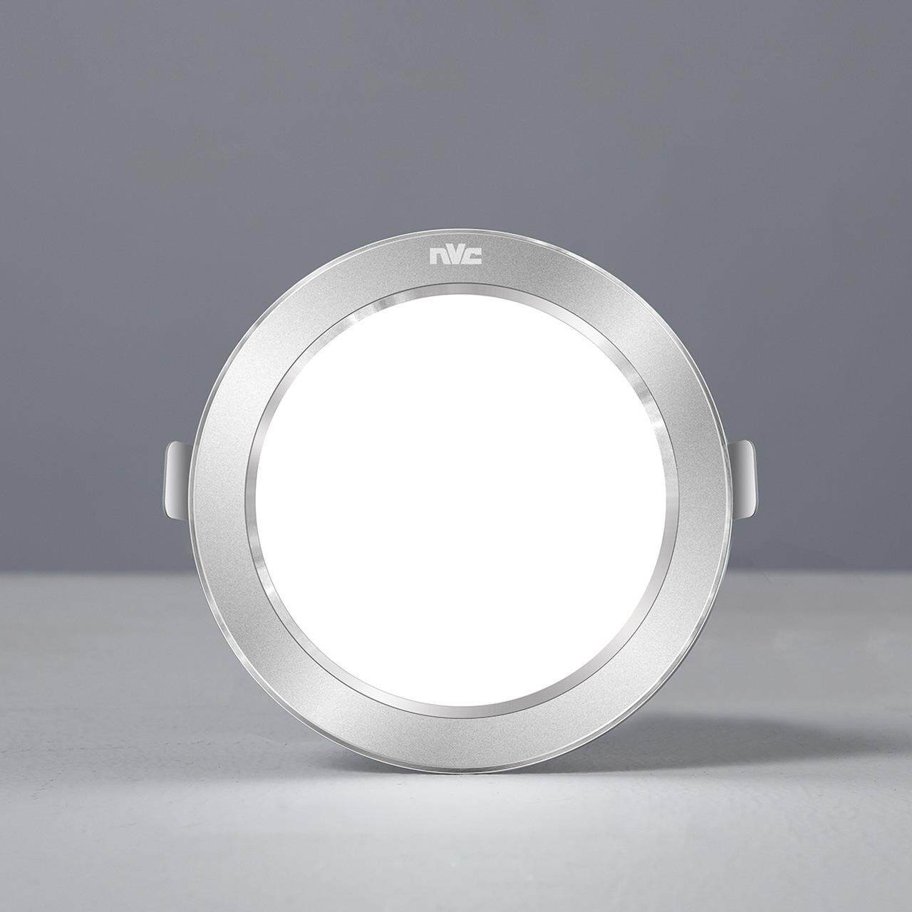 照明led筒灯嵌入式4W6W铝材天花灯开孔7.5家用客厅吊顶过道灯