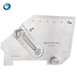 长焦直销不锈刚焊缝检验尺,MG-8开槽