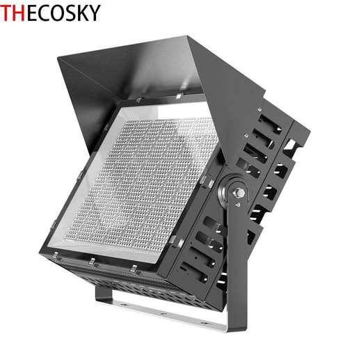 防炫光LED高杆灯1000W塔吊灯500W球场打300W投光灯