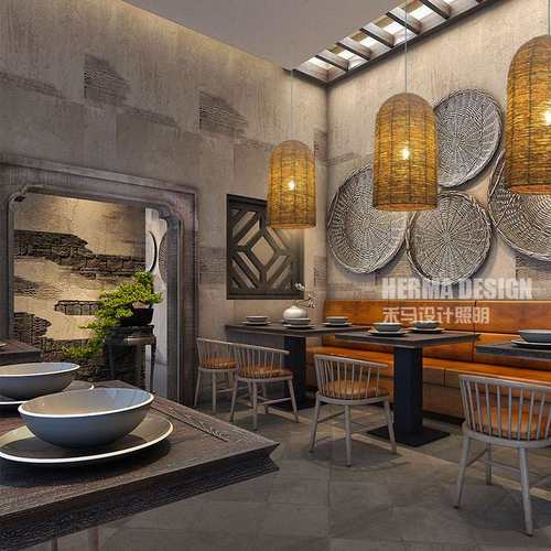 天然藤艺吊灯东南亚酒店餐厅吧台乡村田园茶室竹艺藤编禅意佛吊灯