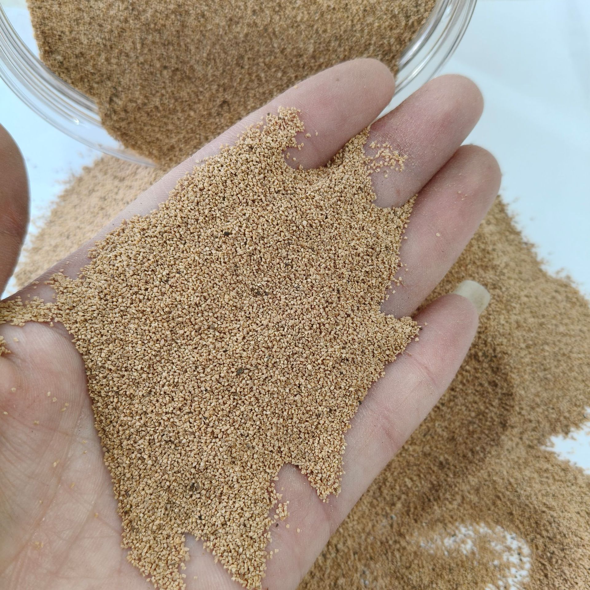 玉器打磨用核桃砂颗粒规格齐全