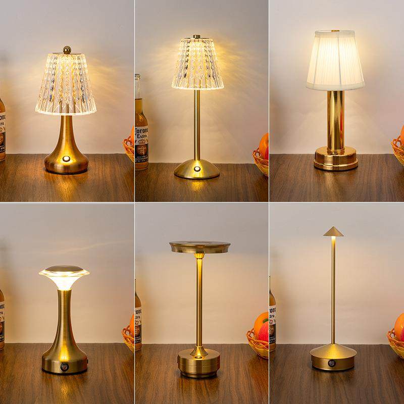 3Y复古充电酒吧台灯户外露营桌面氛围灯小夜灯气氛灯长续航清吧桌