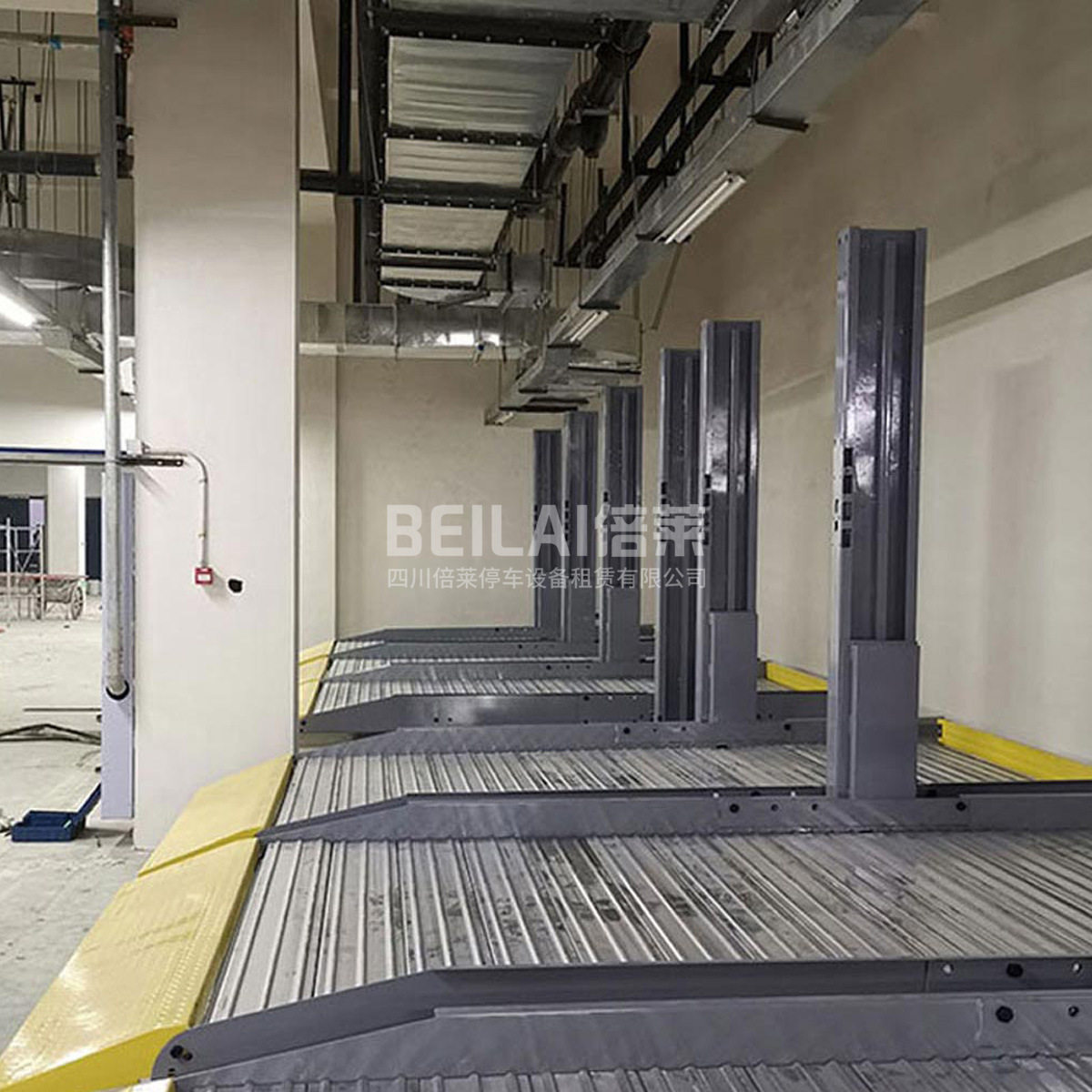 简易升降类机械立体停车设备出租厂家 两柱机械式停车库市场行情