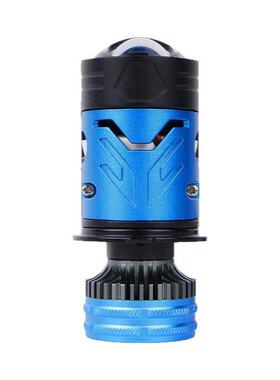 跨境大功率M01汽车led透镜大灯远近一体H4超亮矩阵灯泡双光透镜