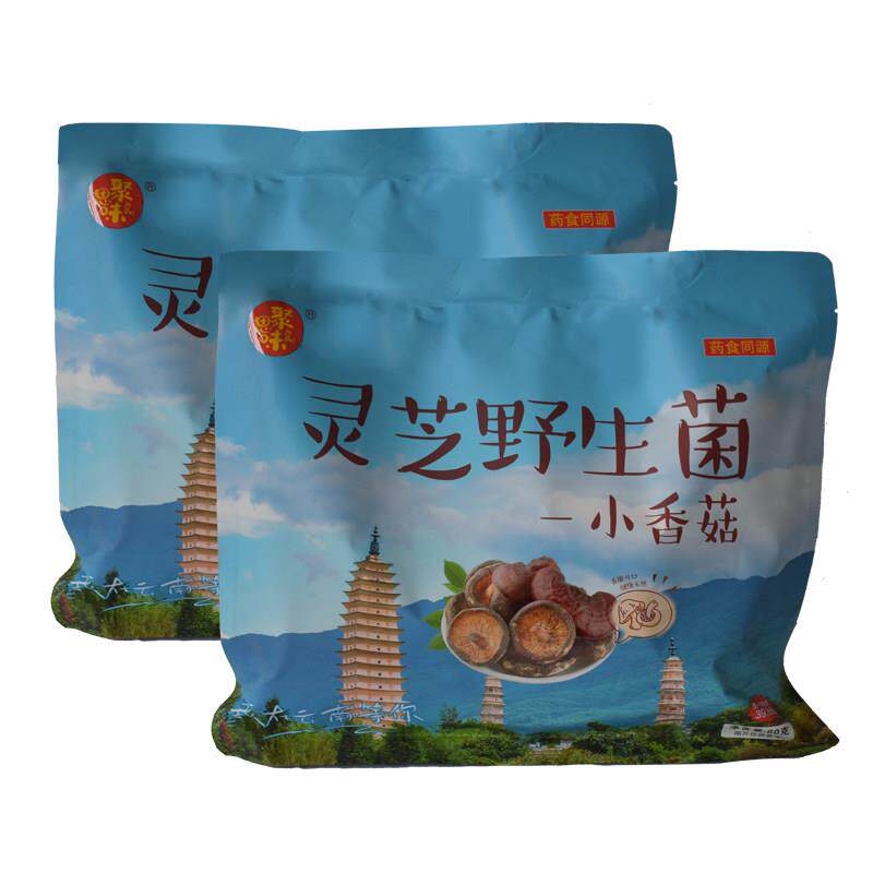 聚思味香菇脆片大理美食孕妇儿童小蘑菇水果干 干零食小吃休闲 食