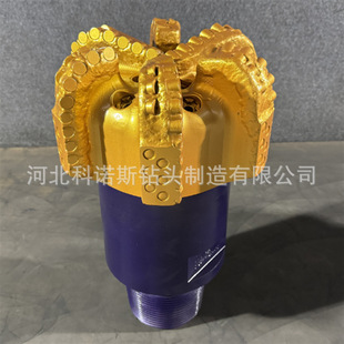 胎体 科诺斯 厂家供应 双排齿金刚石复合片PDC钻头 6刀钢体