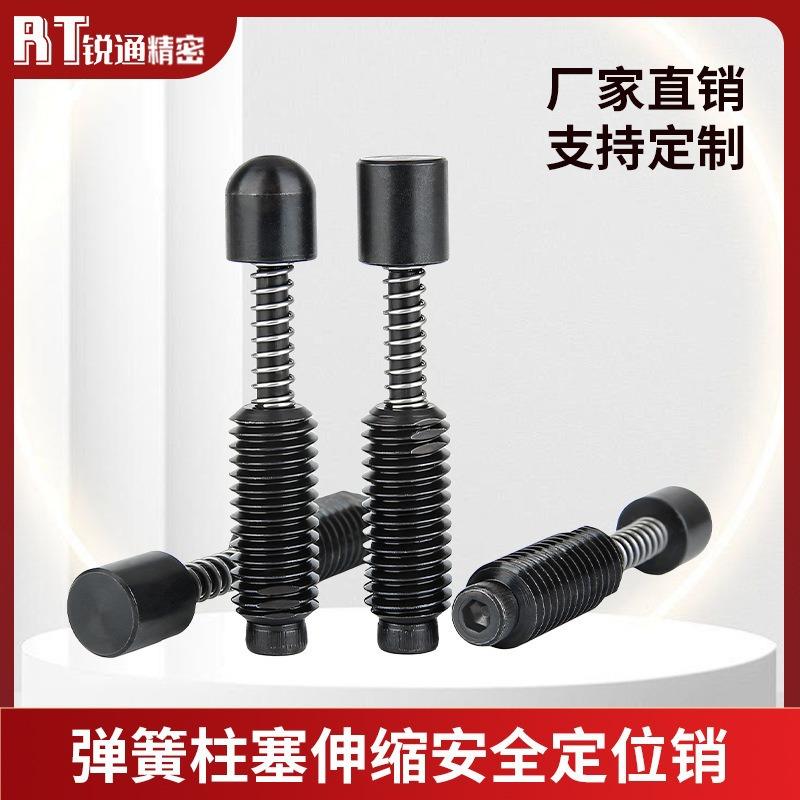 SEPS/SEPR弹簧顶出销M8M10M12弹簧柱塞伸缩安全定位销工厂