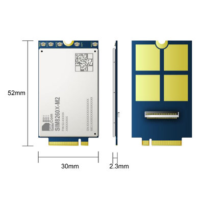 5G模块 SIM8260C M.2 X62平台芯片 提供技术资料