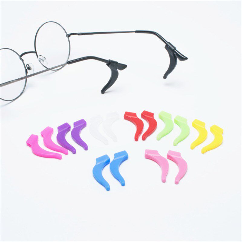 彩色硅胶耳套儿童成人眼镜防滑耳套安全硅胶耳勾耳挂耳拖眼镜配件