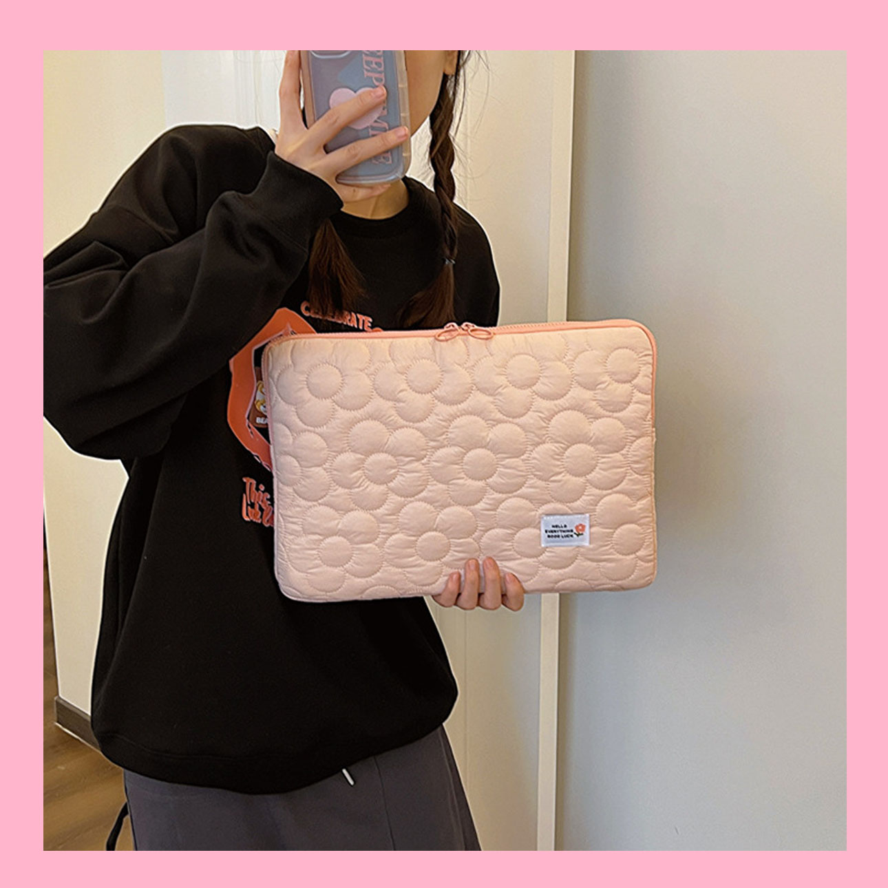 glugluband 出口美高 云朵电脑包平板收纳包适合11/13/14/15寸