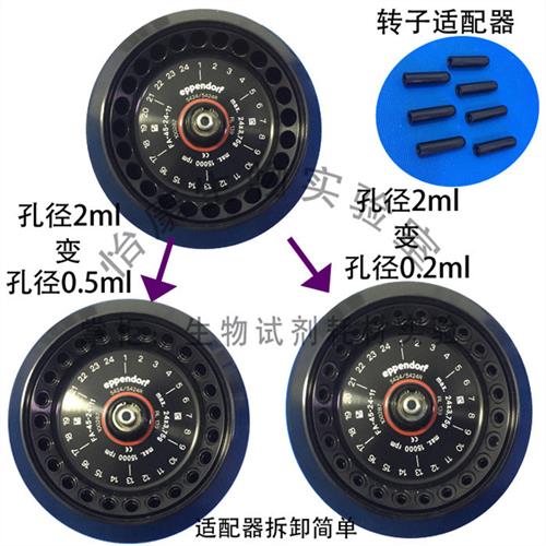 转子适配器24孔离心机0.5ml转子衬套0.2ml5425R套Eppendorf赛默飞