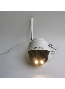 TP-LINK IPC642-A4 400万室外防水智能日夜全彩无线网络高清球机