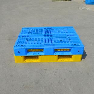 ADM塑料托盘 出塑料盘 田字托1口111四面进叉网板格塑胶托盘栈