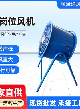 F岗位风机工业2排气扇厨房油烟风机S低噪音SF4抽-管道式岗位风机