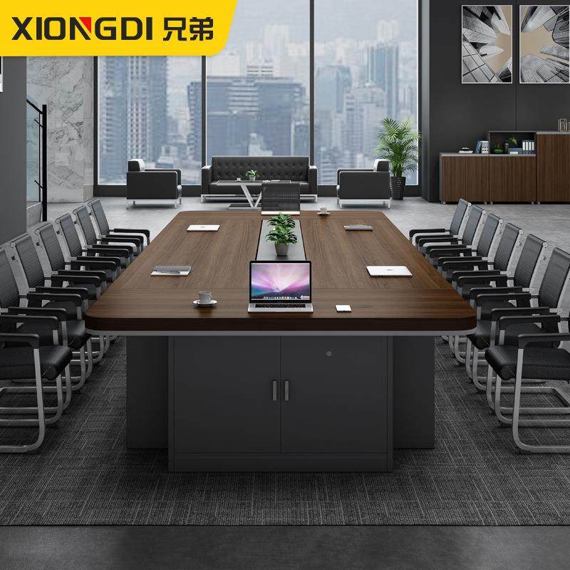 式大型会桌长议桌简约现代板长条会议室洽谈桌椅会议桌  组合桌办,商业/办公家具,会议桌,淘宝优惠券,粉丝福利购,淘宝优惠卷