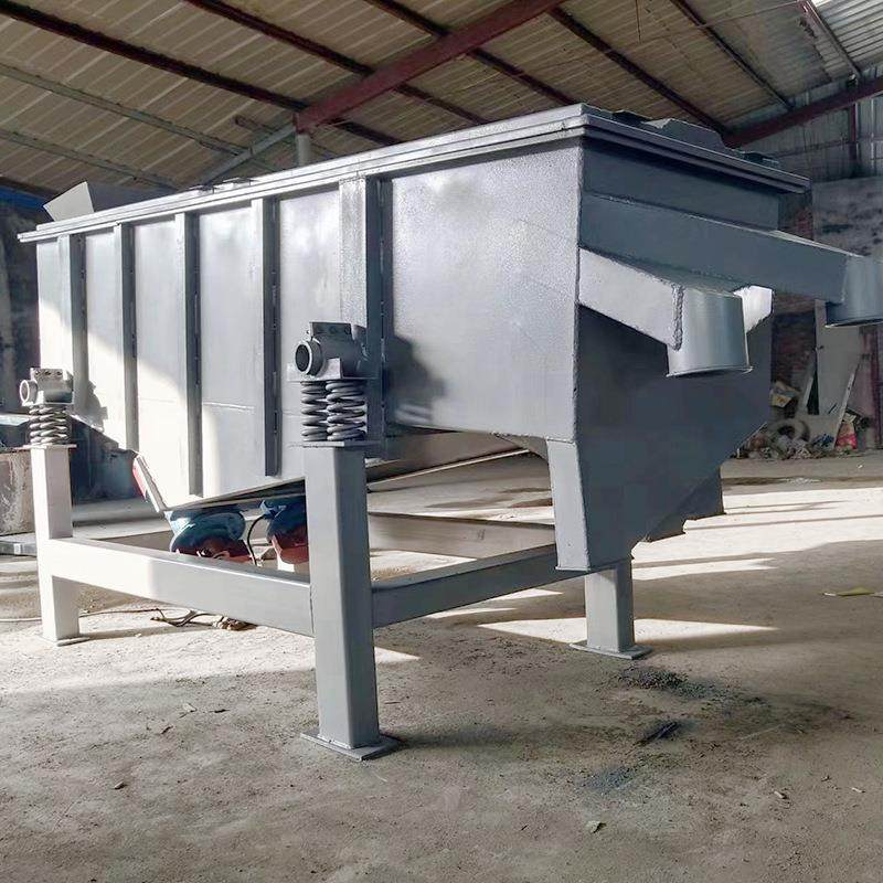 直线振筛直线振动工动业电动小振机分离塑料粮食果壳不锈钢型筛震