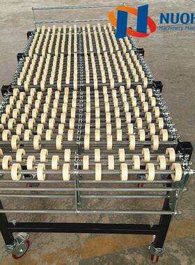 重福型无动卸力装货神器白色塑料NH500FS来轮伸缩机快递物流卸输