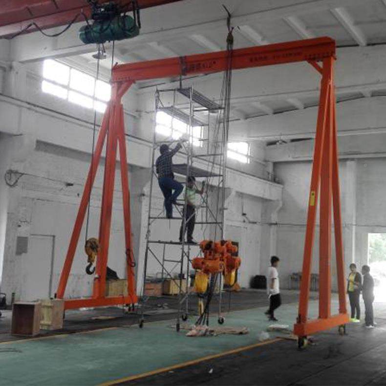 手式龙门吊 移门动推式YTD龙门料吊 龙架 龙门起重机 场龙门起重