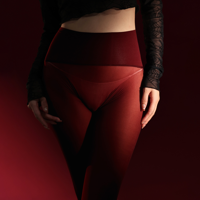 天鹅绒打底丝袜女深裆无缝连裤袜