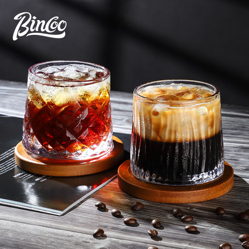 Bincoo玻璃咖啡杯拿铁杯