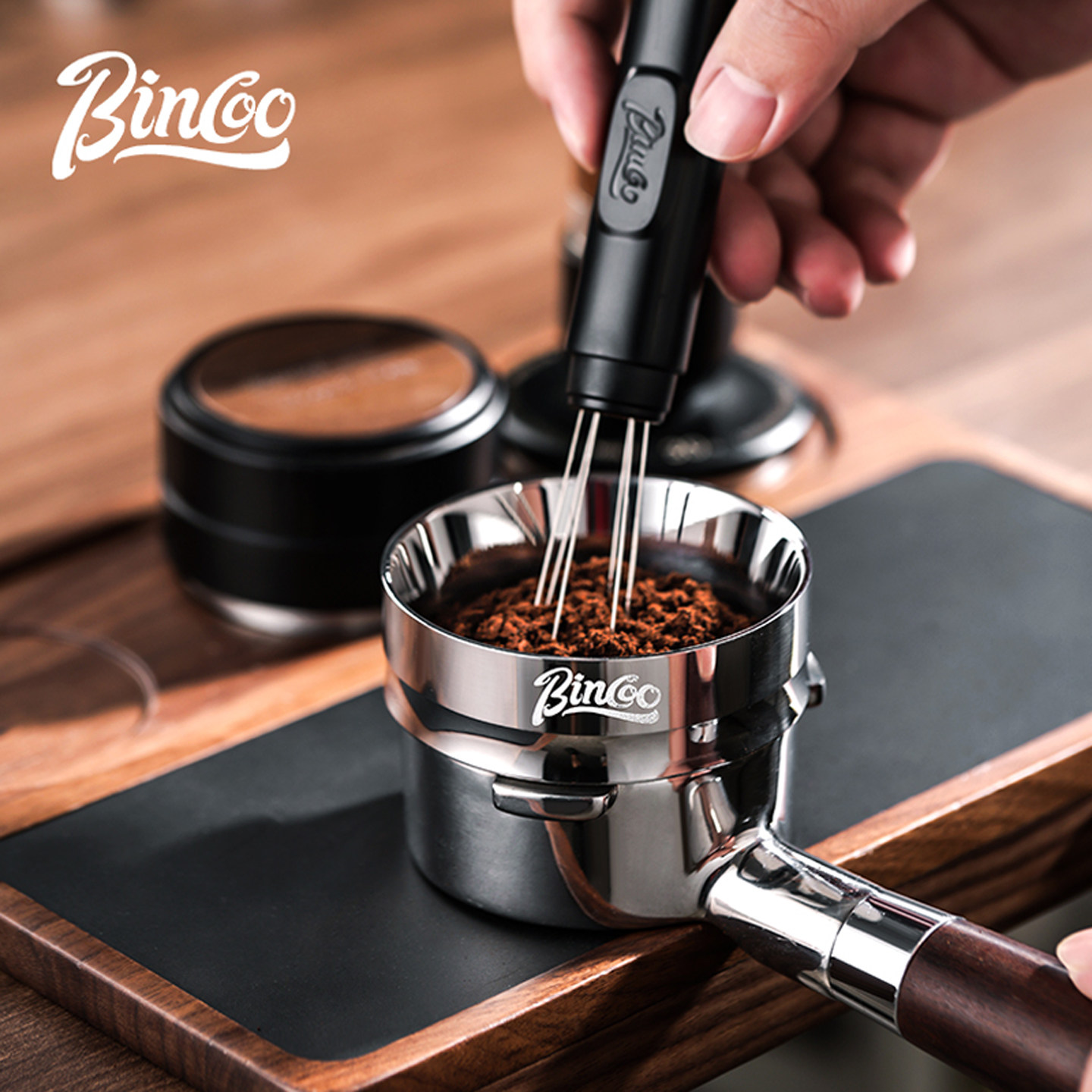 Bincoo咖啡接粉环不锈钢意式防飞粉圈外卡意式器具布粉环51/58mm,餐饮具,配套器具,淘宝优惠券,粉丝福利购,淘宝优惠卷