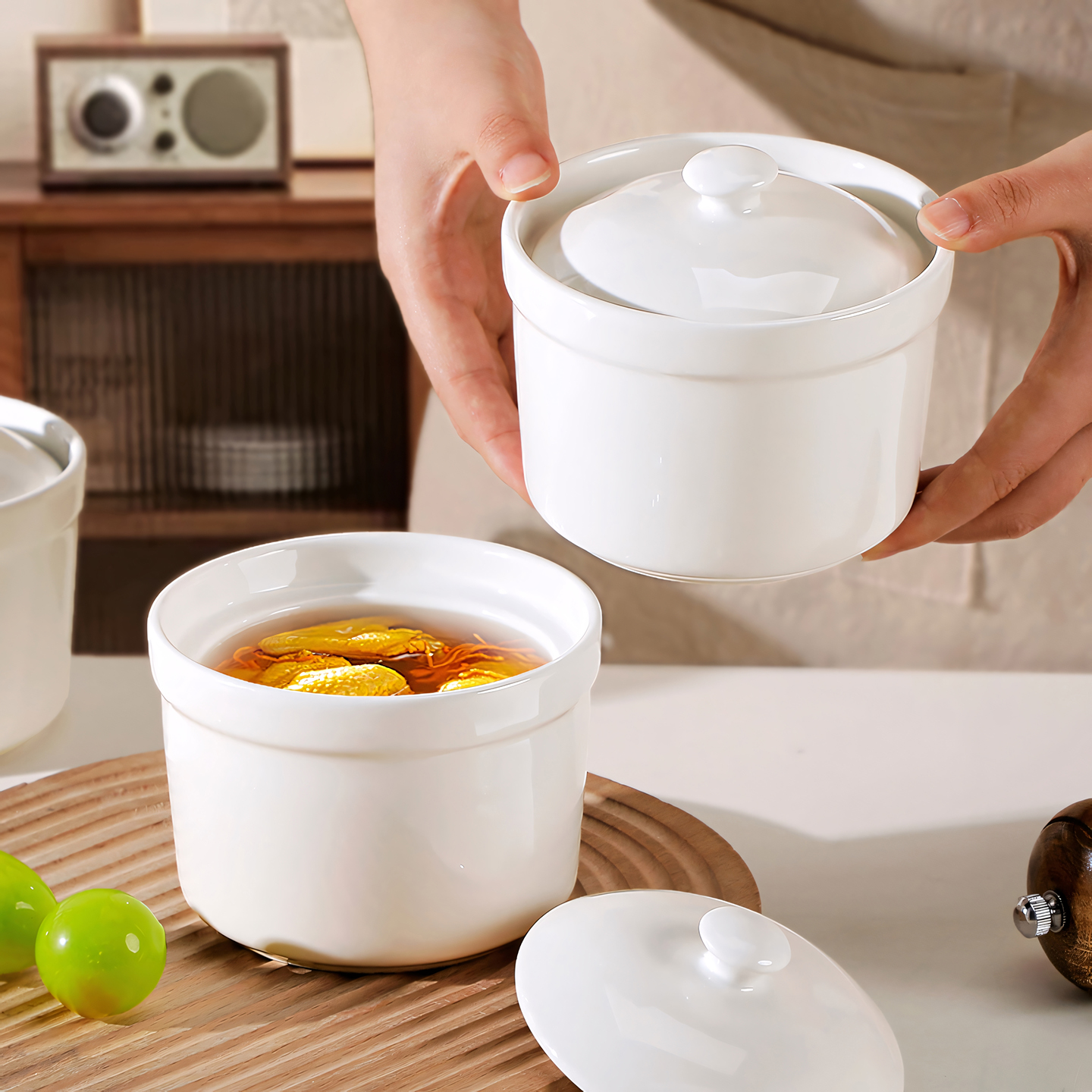 多功能炖盅耐高温不开裂