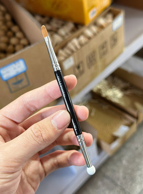 毛老师同款T301双头遮瑕刷化妆刷海绵头遮黑眼圈泪沟点斑美妆工具