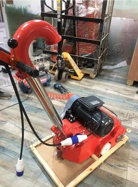 尤硅皮地面打磨机地 手YIQ推体育场地砂光机小型木板打 磨抛光机