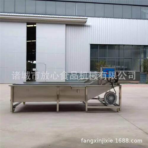 气泡式蔬清洗机价格 不蔬锈钢FX-600果清菜洗机家厂 可