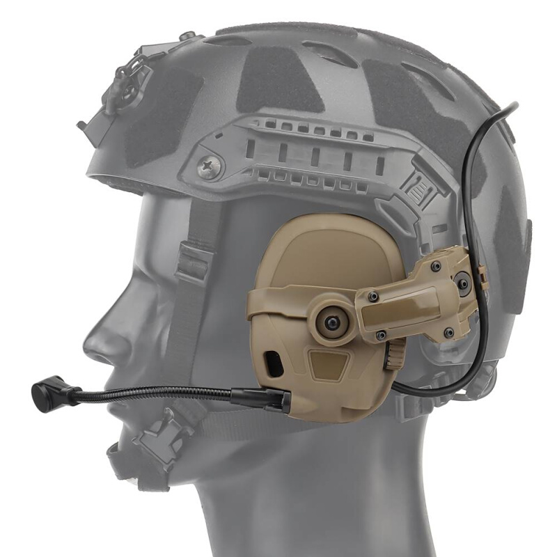 FAST/EX温迪头盔导轨AMP战术耳机Gen6智能拾音降噪耳罩头戴式耳麦