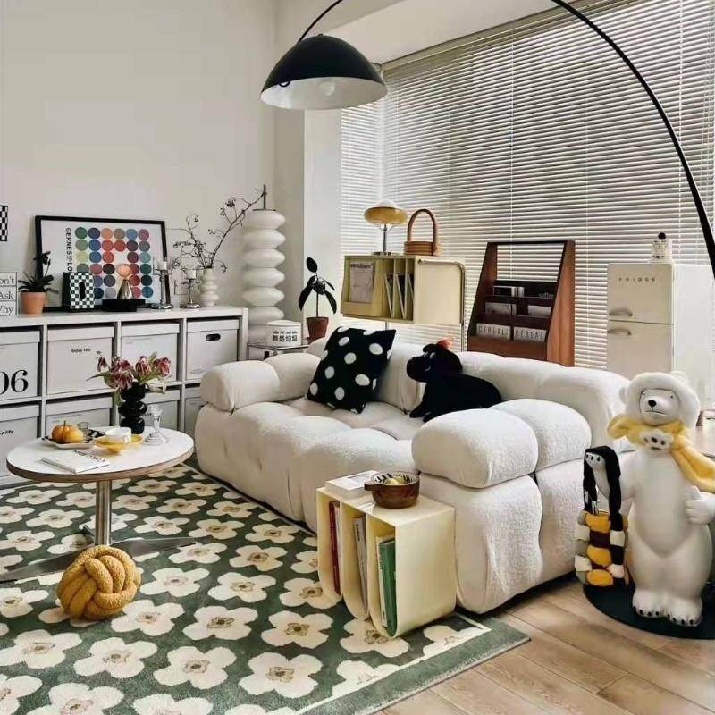 tiptoe曼塔 法式地毯客厅沙发茶几毯卧室进门地垫床边毯家用高级