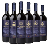 750ml六支礼盒装 开普山K598原瓶进口红酒 珍藏西拉干红葡萄酒