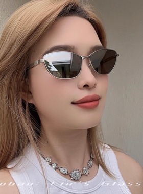 BB老钱风金属墨镜罗云熙巴黎0357