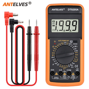 DT9205A高精度数字万用表电工多功能数显万能表防烧维修万