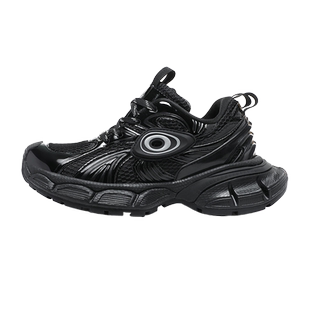 机甲涡轮3xl巴黎老爹鞋男女ins潮情侣厚底增高级感百搭休闲运动鞋