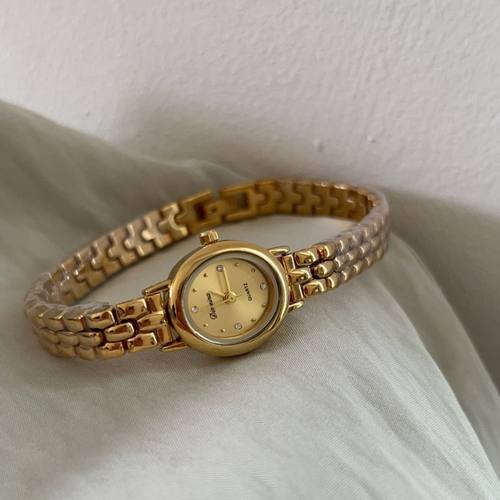 PEIYING《迷你》中古风轻奢小众高级感气质小表盘石英女士女表