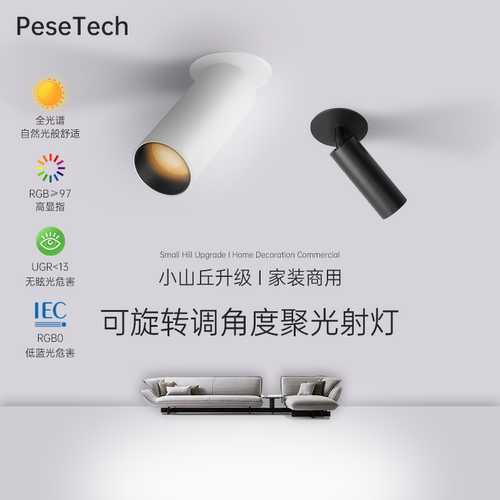 pesetech防眩小山丘射灯
