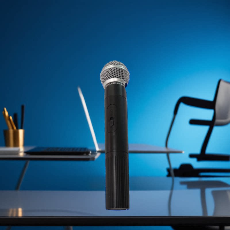 万能无线话筒模型道具口才无线麦克风外壳拍戏小记者采访话筒道具