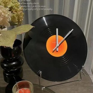 静音高颜值创意轻奢座钟 摆台时钟客厅钟表小风简约桌面摆件卡通式