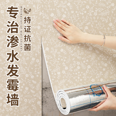 墙纸自粘a防水防潮防霉墙贴掉灰墙面潮湿墙皮脱落遮丑装饰墙壁贴