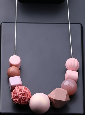 时尚网红装饰品项链女配饰衣服百搭裙子2024年新款潮毛衣链秋冬