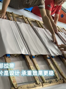 单人便携式气高床 三层加高波浪充气床垫 家用 M628 638欧规 内置