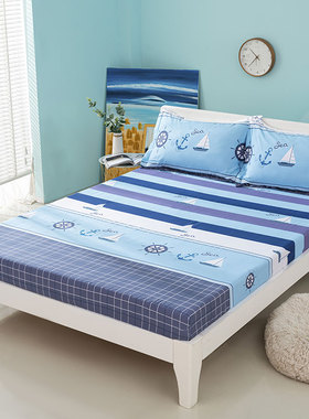 09米1米12米135米15A米儿童纯棉床笠套罩单件全棉学生宿舍专