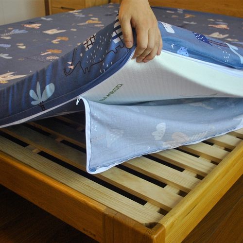 六面全包床笠纯棉乳胶床垫罩保护套子棕垫拉链专用全棉榻榻米定制