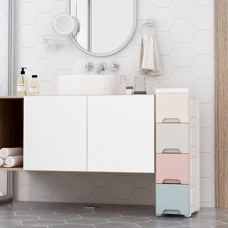 20/35/38cm宽夹缝收纳柜子抽屉式厨房置物架卫生间窄储物柜收马小