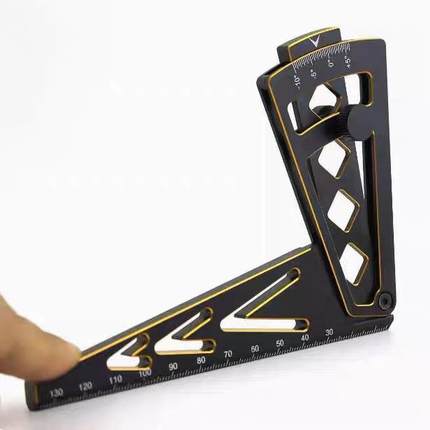 1/7 1/8 1/10RC模型遥控车调车尺轮胎倾角度四轮定位工具组装工具